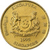Singapore, 5 Cents, 1995, Singapore Mint, Aluminum-Bronze, MS(63)