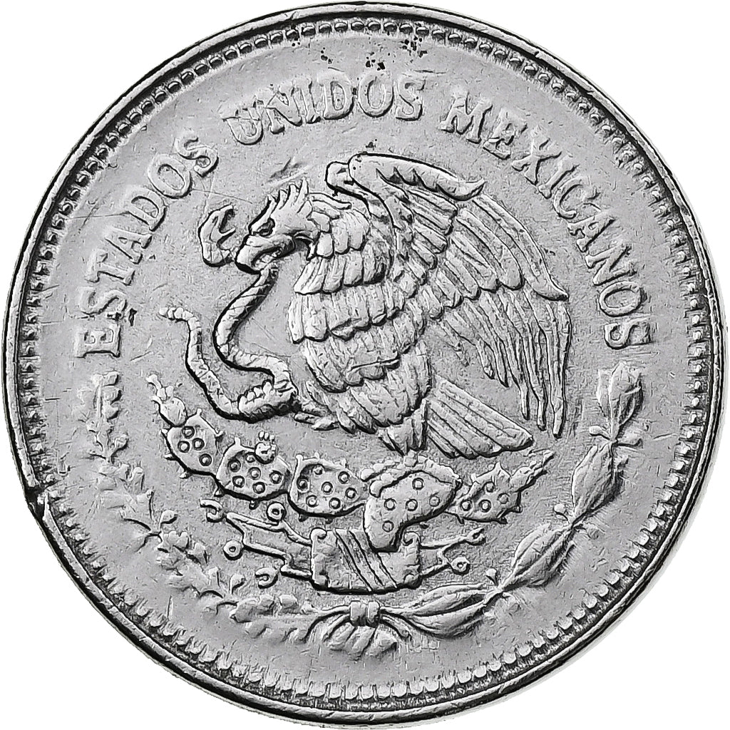 Mexico, 10 Pesos, 1986, Mexico City, Stainless Steel, MS(63)