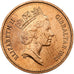 Gibraltar, Elizabeth II, Penny, 1992, Pobjoy Mint, Bronze, AU(55-58)