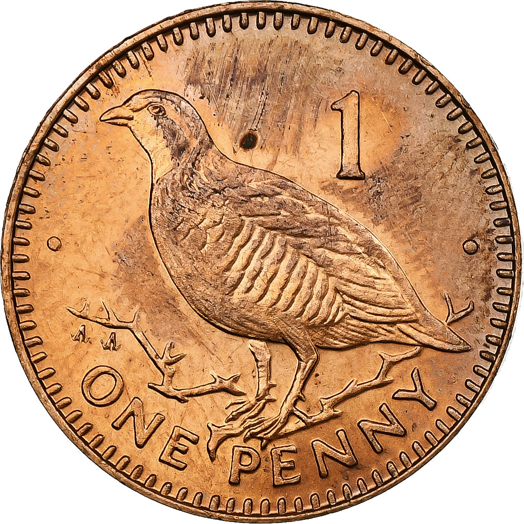 Gibraltar, Elizabeth II, Penny, 1992, Pobjoy Mint, Bronze, AU(55-58)