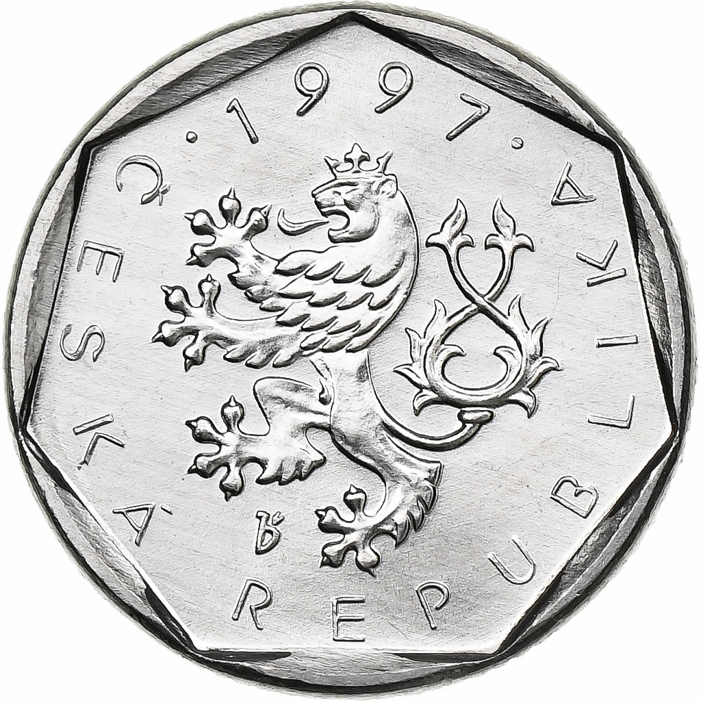 République Tchèque, 20 Haleru, 1997, Jablonec nad Nisou, Aluminium, SPL