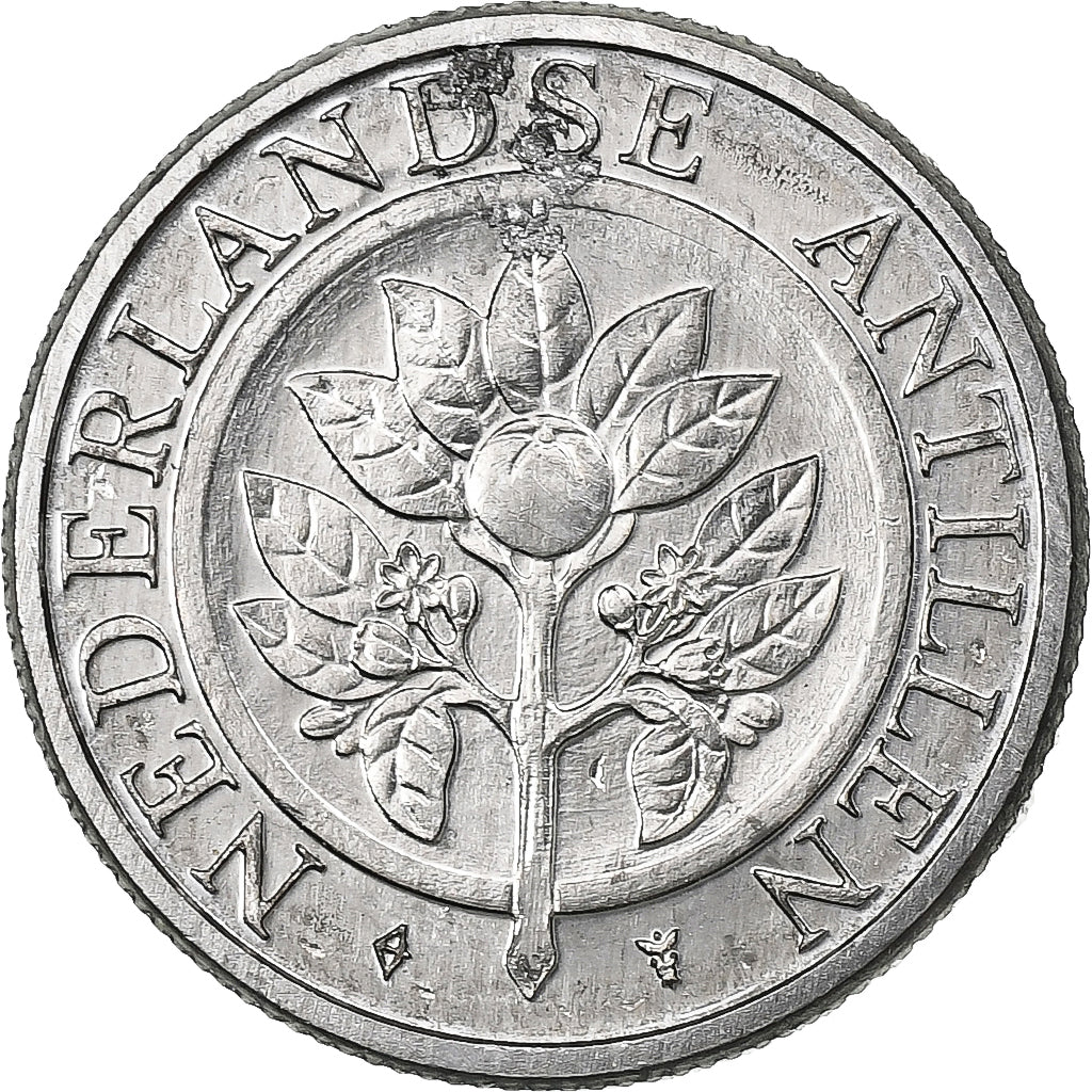 Netherlands Antilles, 5 Cents, 1997, Utrecht, Aluminum, MS(63)