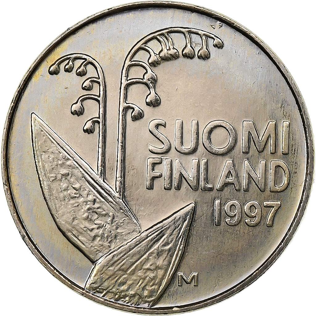 Finlande, 10 Pennia, 1997, Vantaa, Cupro-nickel, SPL