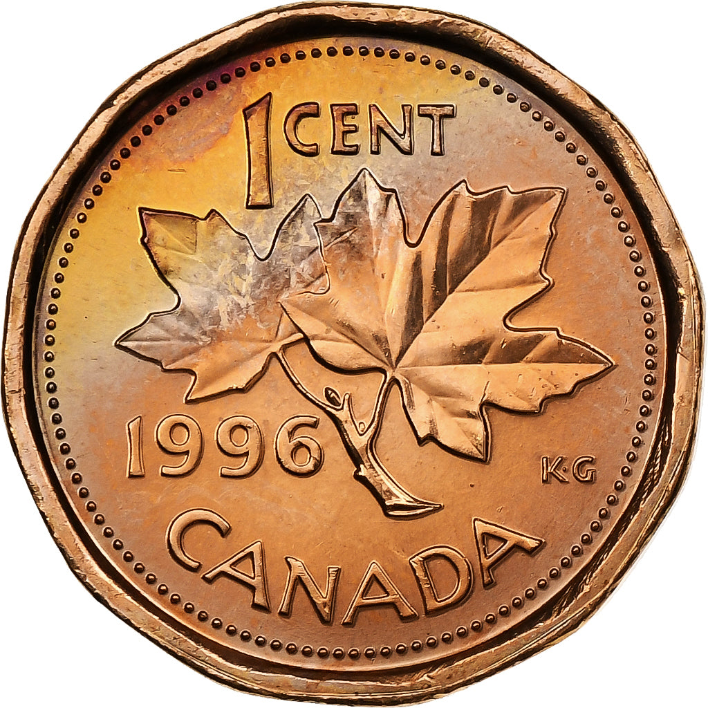Kanada, Cent, 1996, Royal Canadian Mint, Bronze, UNZ