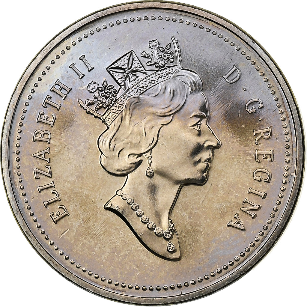 Kanada, 5 Cents, 1996, Royal Canadian Mint, Kupfer-Nickel, UNZ