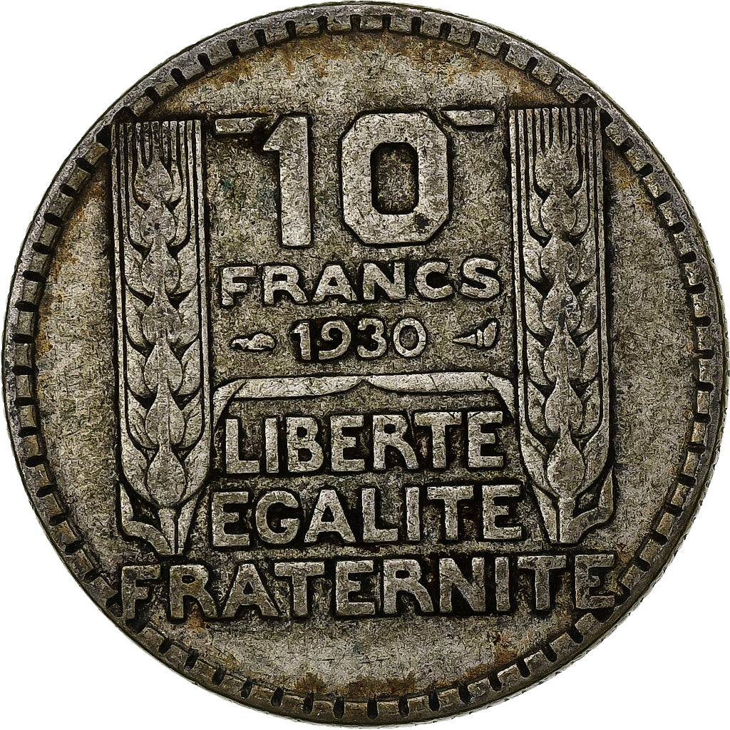 Frankreich, 10 Francs, Turin, 1930, Paris, Silber, S, Gadoury:801