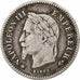 Frankrijk, Napoleon III, 20 Centimes, 1867, Strasbourg, Zilver, FR, Gadoury:309