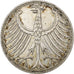 Germania, 5 Mark, 1965, Hamburg, Argento, MB+