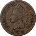United States, Cent, Indian Head, 1888, U.S. Mint, Bronze, AU(55-58)