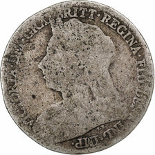 Great Britain, 6 Pence, 1897, British Royal Mint, Silver, F(12-15)