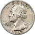 United States, Washington Quarter, 1962, Denver, Silver, VF(20-25)