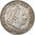 Países Bajos, Juliana, Gulden, 1955, Utrecht, Plata, BC+