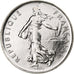 Francja, 5 Francs, Semeuse, 2000, Pessac, Miedzionikiel, MS(63), Gadoury:771