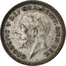 Great Britain, George V, 6 Pence, 1927, London, Silver, VF(20-25), KM:815