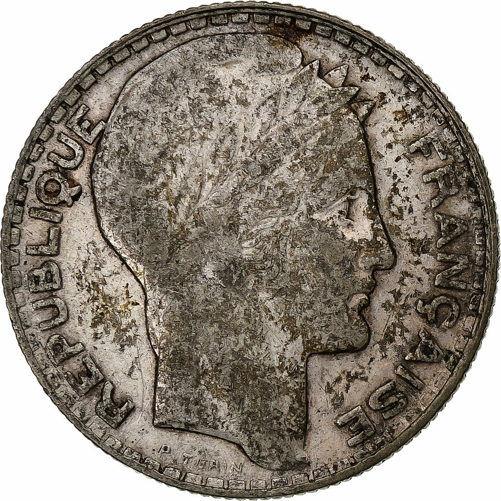 France, 10 Francs, 1931, Paris, Silver, VF(20-25)