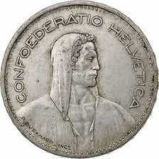 Zwitserland, 5 Francs, 1932, Bern, Zilver, ZF