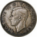 Wielka Brytania, George VI, 2 Shillings, 1938, British Royal Mint, Srebro