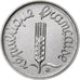 France, Centime, Épi, 1981, Pessac, Stainless Steel, MS(65-70)