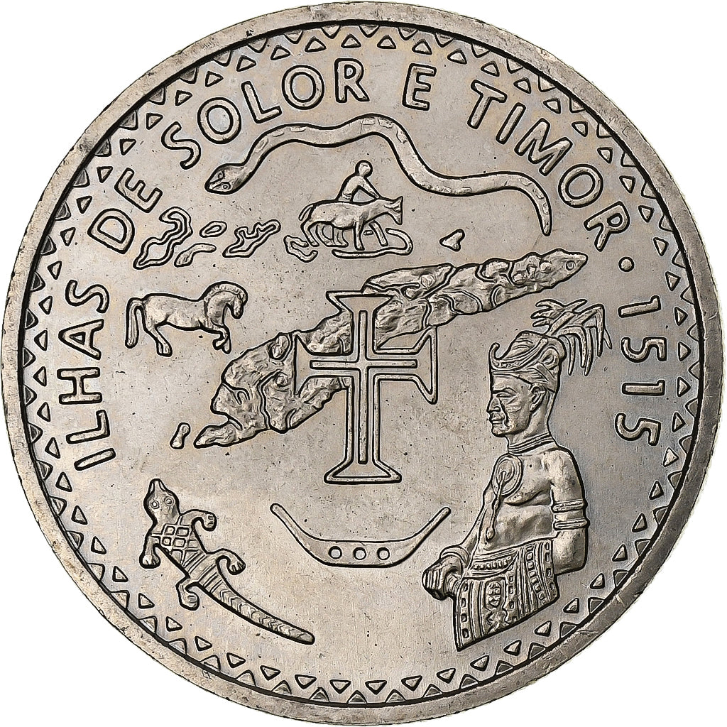 Portugal, 200 Escudos, Solor and Timor, 1995, Lisbon, Miedź-Nikiel, MS(60-62)