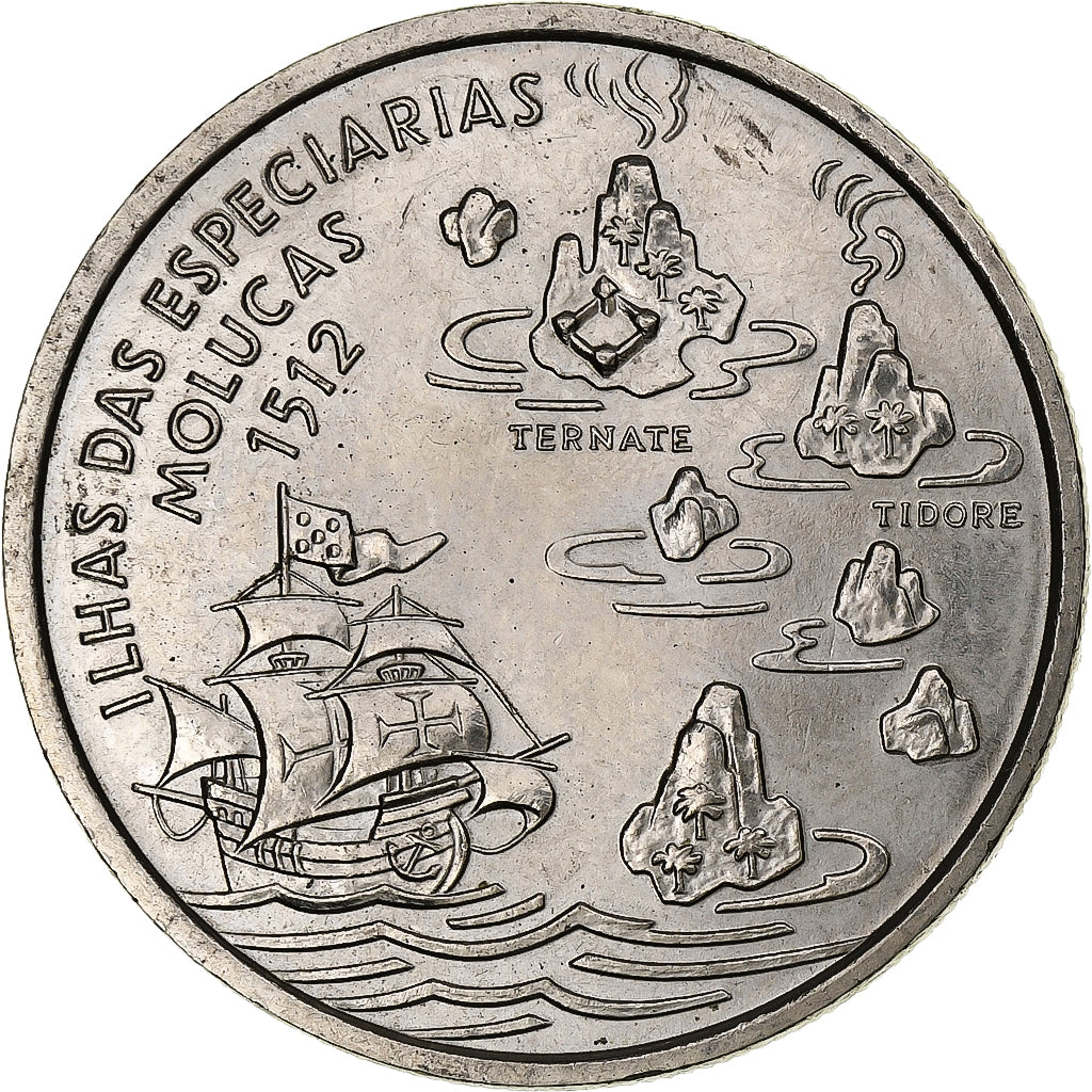 Portugal, 200 Escudos, Moluques, 1995, Lisbon, Kupfer-Nickel, VZ+