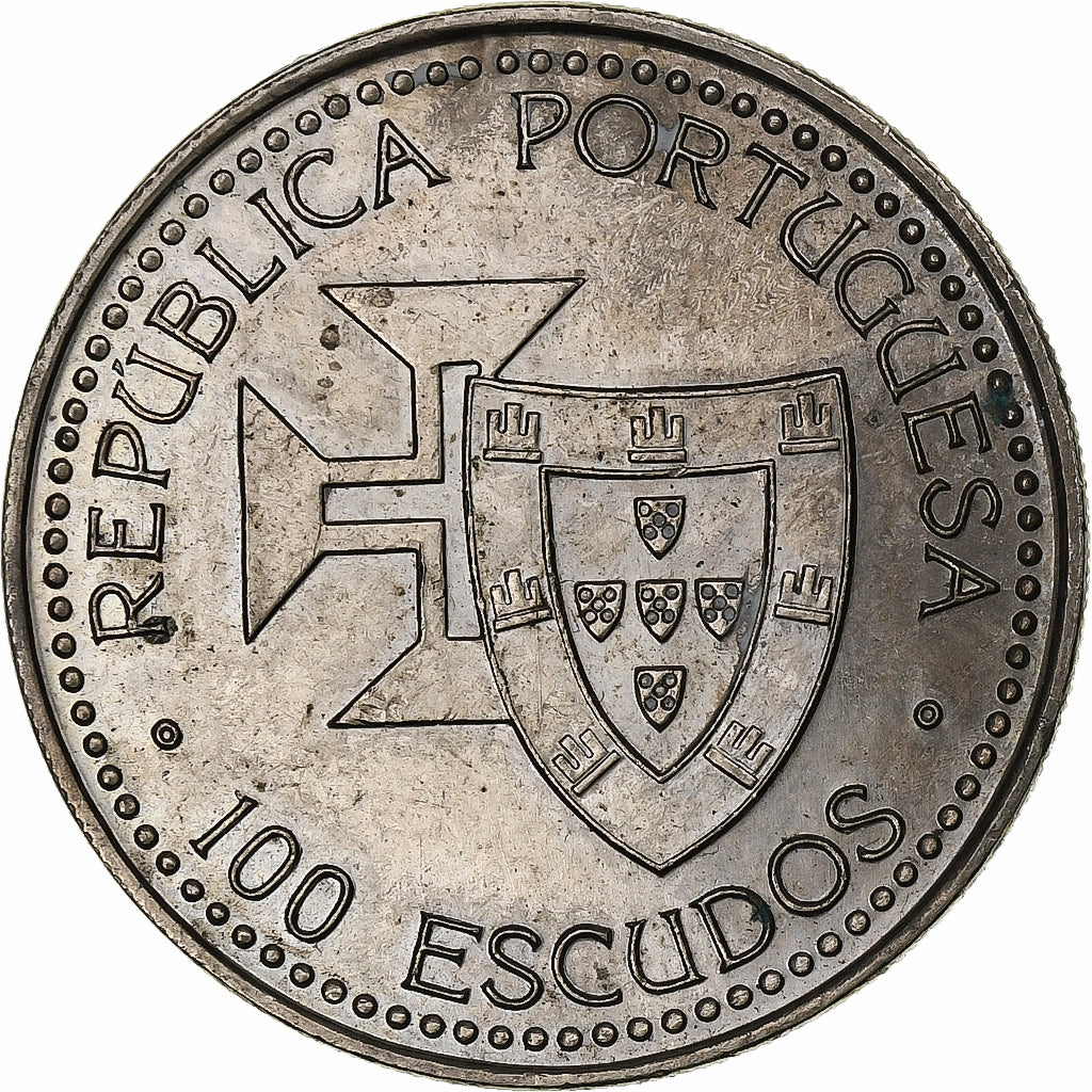Portugal, 100 Escudos, Madeira and Porto Santo, 1989, Lisbon, Cobre-níquel