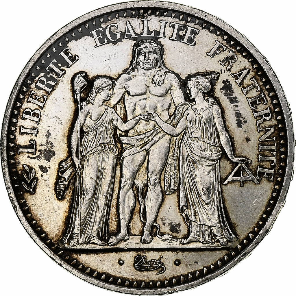 France, 10 Francs, Hercule, 1970, Paris, Silver, AU(55-58)