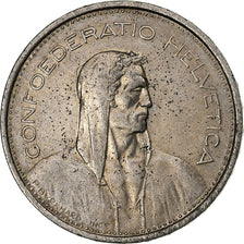 Suisse, 5 Francs, 1968, Bern, Argent, SUP