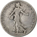 France, 50 Centimes, Semeuse, 1902, Paris, Silver, VF(20-25)