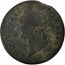 France, Sol, 1791, Paris, Copper, VF(20-25)