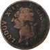 France, Sol, 1791, Paris, Copper, VF(20-25)