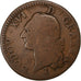 France, Sol, 1791, Paris, Copper, VF(20-25)