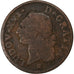 France, Sol, 1788, Bordeaux, Copper, VF(20-25)