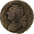 França, 12 deniers François, 1791 / AN 3, Paris, Cobre, VF(20-25)