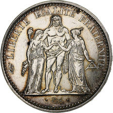 France, 10 Francs, Hercule, 1966, Paris, Silver, AU(55-58)