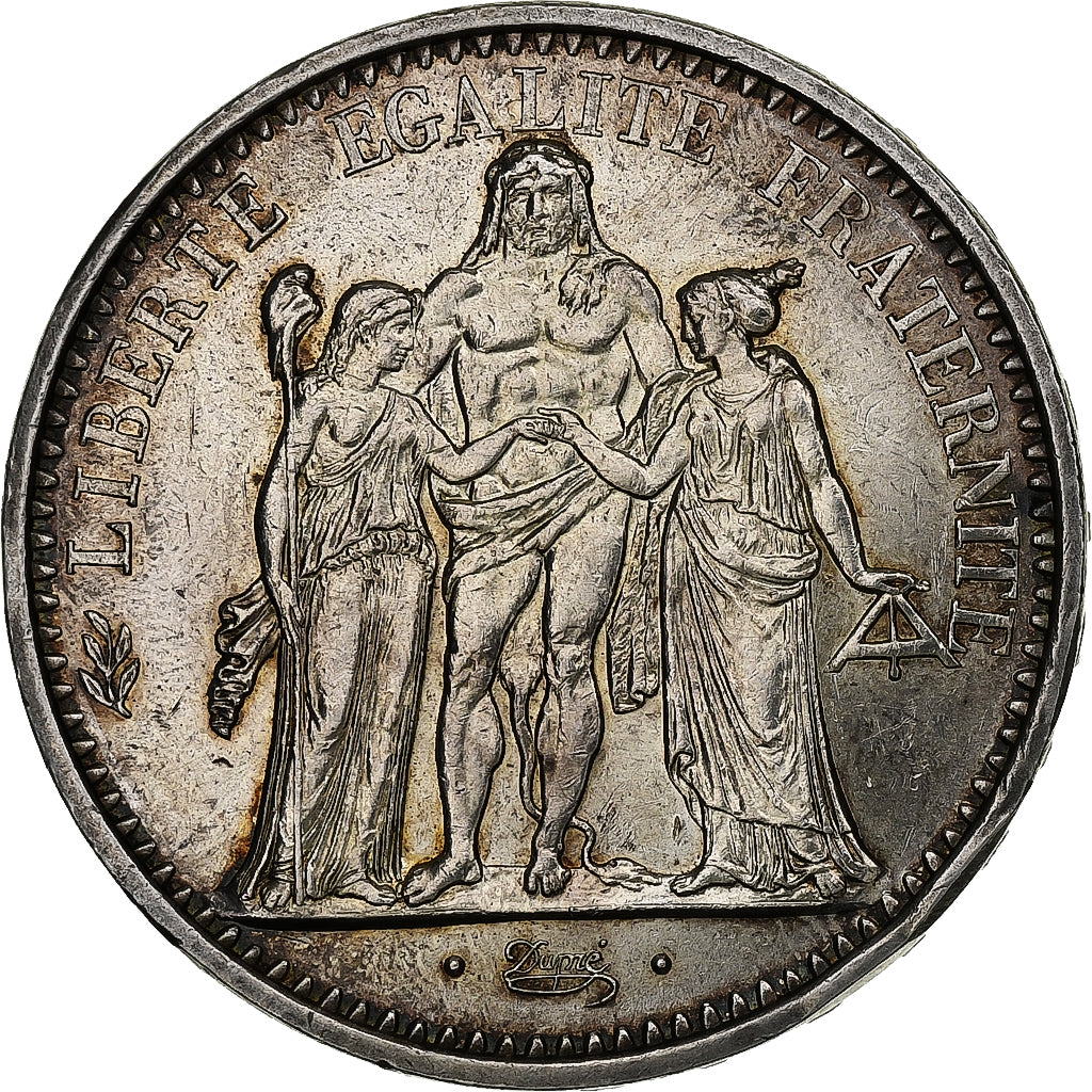 France, 10 Francs, Hercule, 1970, Paris, Silver, AU(55-58)