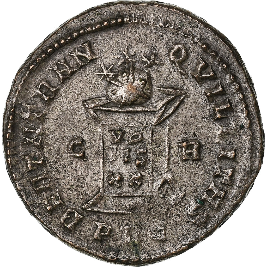 Crispus, Follis, 322-323, Lyon - Lugdunum, Bronze, SS+, RIC:168