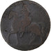 United Kingdom, 1/2 Penny, Warwickshire, 1792-1795, Kupfer, SGE+