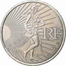 France, 10 Euro, Semeuse, 2009, Pessac, Silver, MS(63)