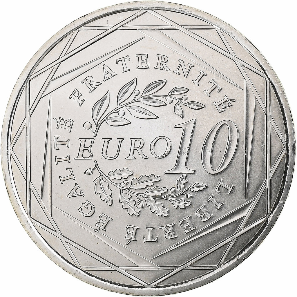 Frankreich, 10 Euro, Semeuse, 2009, Pessac, Silber, STGL