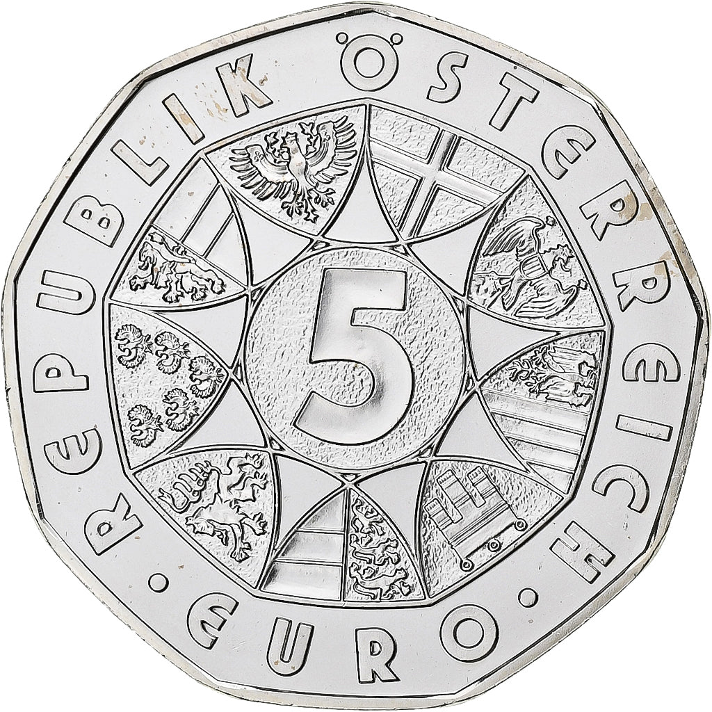 Austria, 5 Euros, Joseph Haydn, 2009, Vienna, Silver, MS(65-70)