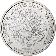 Portugal, 5 Euros, Floresta laurissilva da Madeira, 2007, Lisbon, Silver, MS(63)