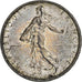 France, 5 Francs, Semeuse, 1963, Paris, Silver, VF(20-25)