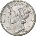 United States, Mercury Dime, Kennedy, 1944, Philadelphia, Silver, AU(50-53)