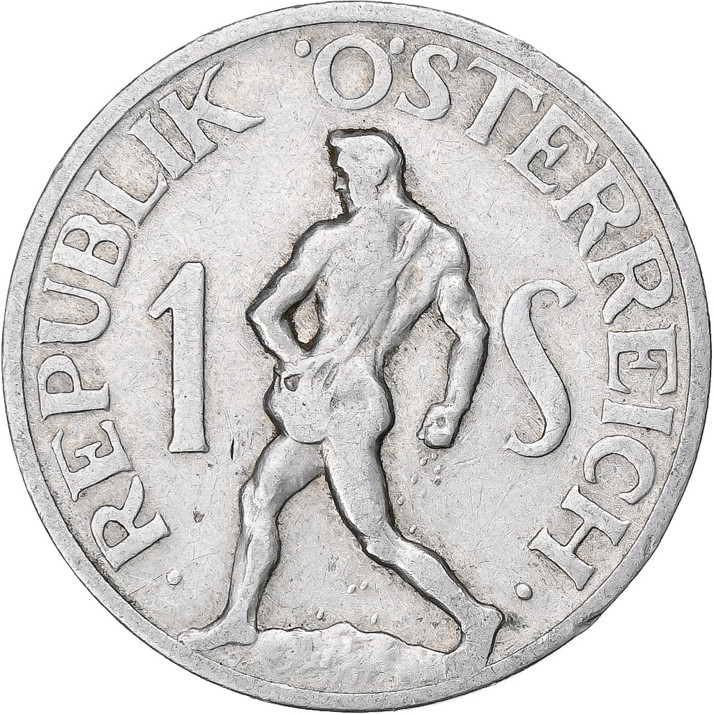 Oostenrijk, Schilling, 1946, Vienna, Aluminium, ZF