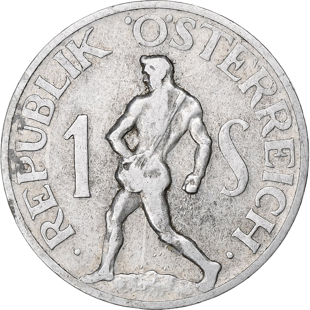 Österreich, Schilling, 1947, Vienna, Aluminium, SS