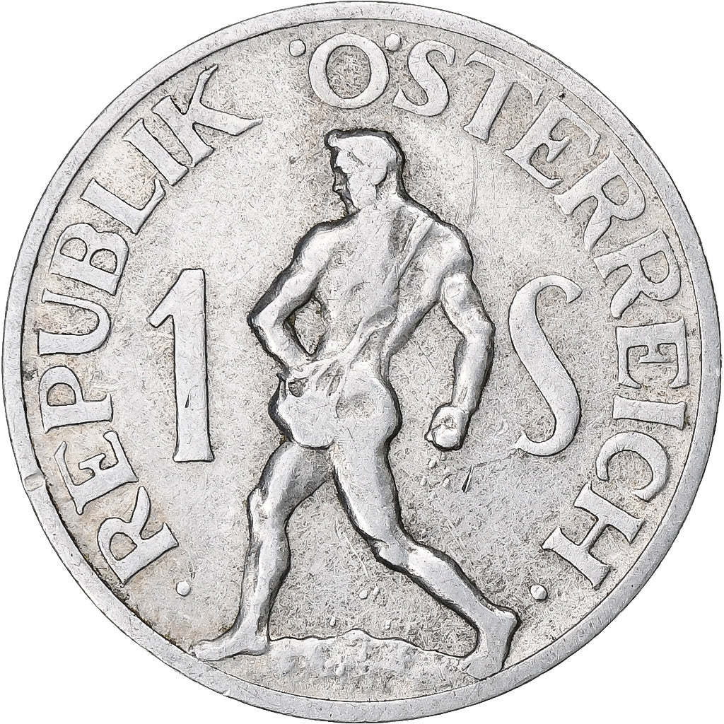 Österreich, Schilling, 1946, Vienna, Aluminium, SS