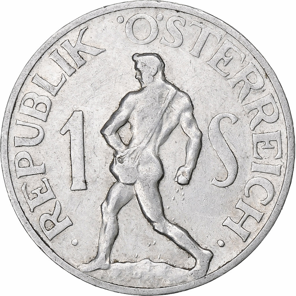 Austria, Schilling, 1952, Vienna, Aluminum, EF(40-45)