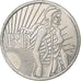 Francja, 5 Euros, Semeuse, 2008, Pessac, Srebro, MS(63)