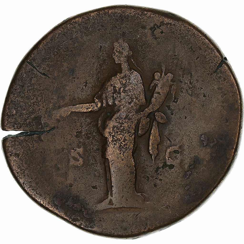 Marcus Aurelius, Sestertius, 164-177, Rome, Bronzen, ZG+