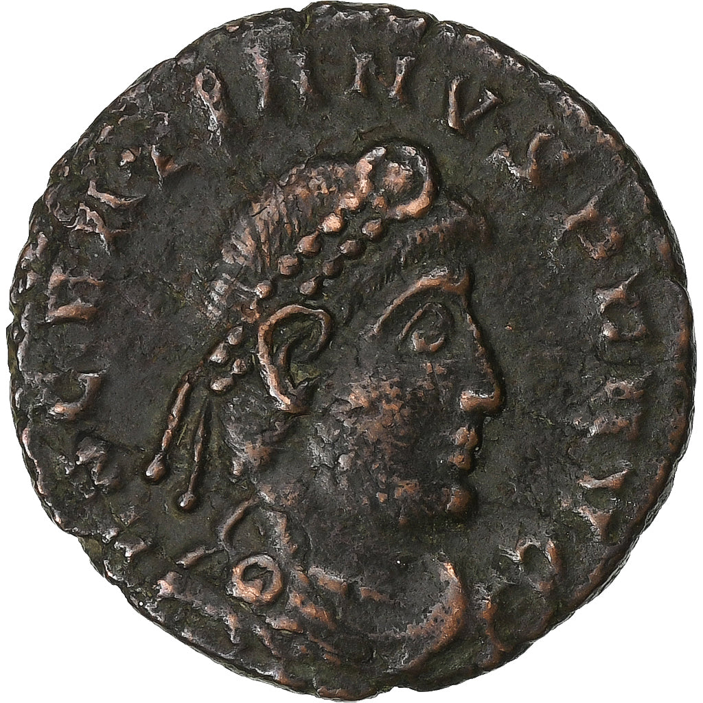 Gratian, Fraction Æ, 367-375, Siscia, Bronce, BC+